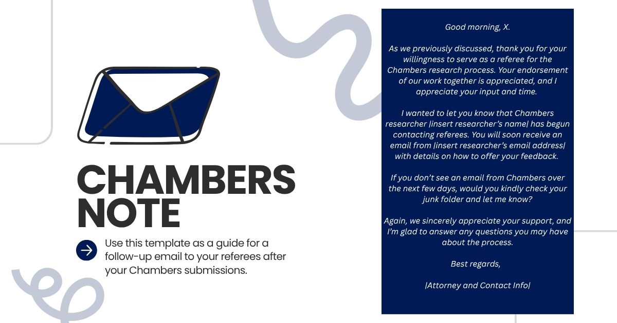 sample Chamber email submission graphic